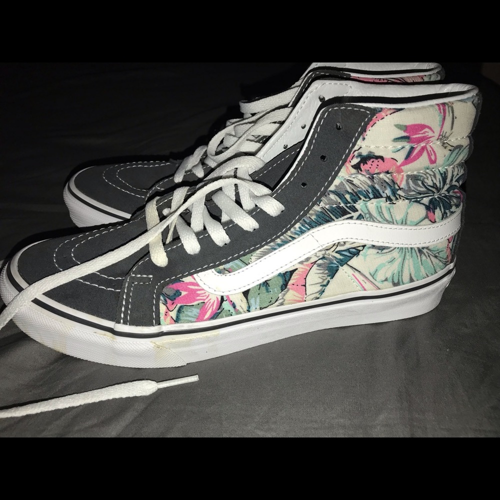patterned vans